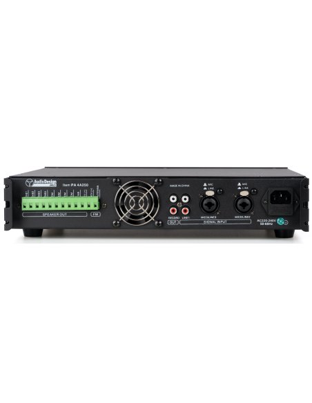AUDIODESIGN PA 4A350 HDMI AMP.4 ZONE 350W