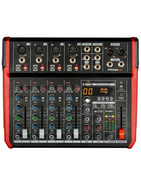 PROEL PLAYMIX 8 FX/USB/BT
