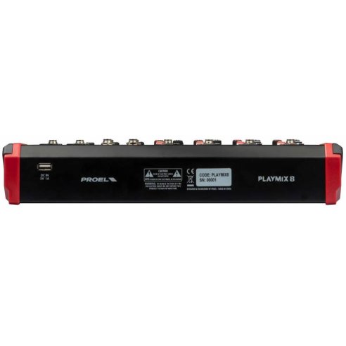 PROEL PLAYMIX 8 FX/USB/BT