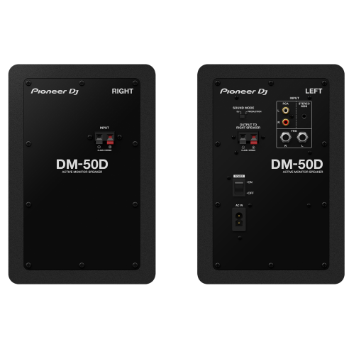PIONEER DJ DM-50D BLACK COPPIA