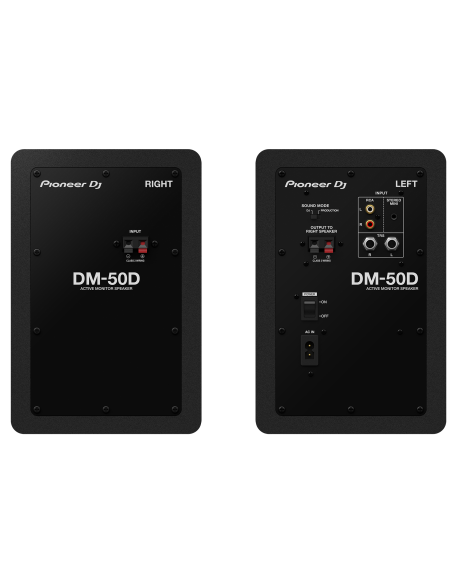 PIONEER DJ DM-50D BLACK COPPIA