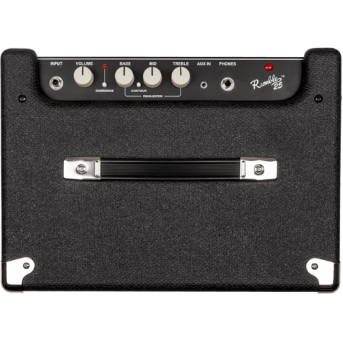 FENDER RUMBLE 25 V3 BLACK SILVER