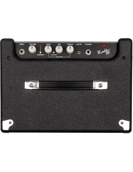 FENDER RUMBLE 25 V3 BLACK SILVER