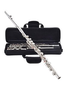 FLORET FL202 FLAUTO ARGENTATO CHIAVI APERTE