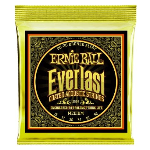 ERNIE BALL 2554 EVERLAST 80/20 MEDIUM