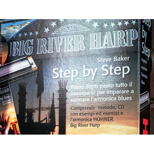HOHNER BIG RIVER HARP STEP BY STEP PACK