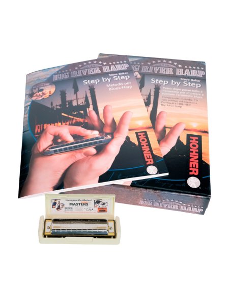 HOHNER BIG RIVER HARP STEP BY STEP PACK
