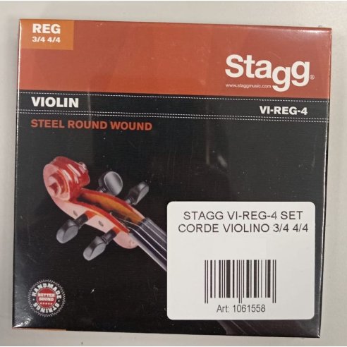 STAGG VI-REG-4 SET CORDE VIOLINO 3/4 4/4