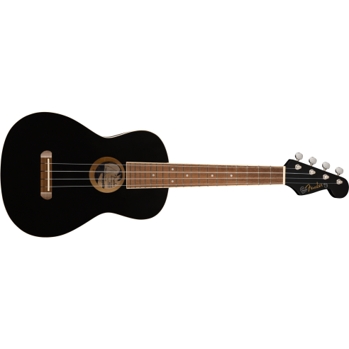 FENDER AVALON TENOR UKULELE BLACK