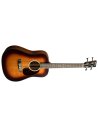 MARTIN D JR-10E BASS BURST W/BAG