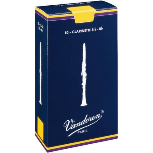 VANDOREN ANCIA CLARINETTO Bb 1PZ MISURA 2,5 TRADITIONAL
