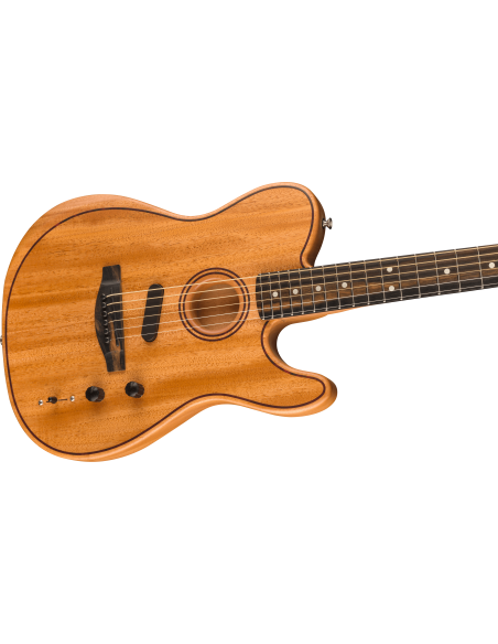 FENDER AMERICAN ACUSTASONIC TELE NATURAL W/BAG
