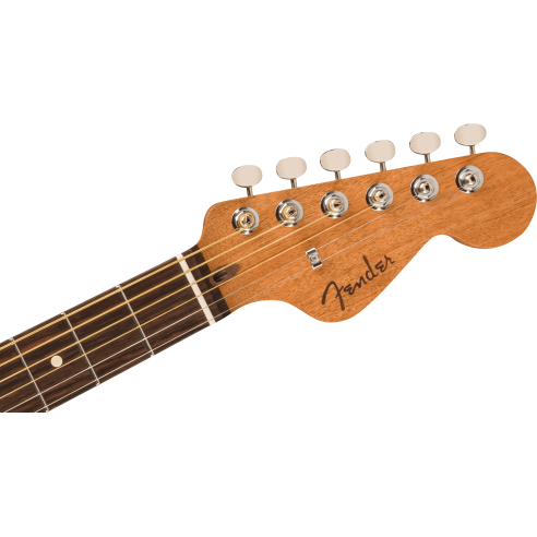 FENDER HIGHWAY PARLOR NATURAL ALL MAHOGANY RW W/BAG