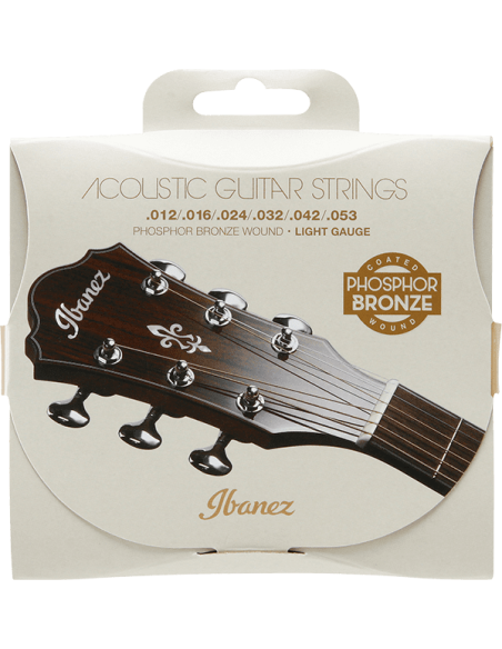 IBANEZ IACSP6C  12-53 PHOSPHOR BRONZE COATED