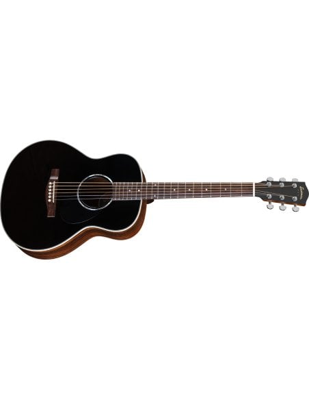 EASTMAN PCH2-TG BLACK TRAVEL GUITAR