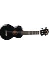 MAHALO UKULELE RAINBOW NERO + BORSA MR1-BK