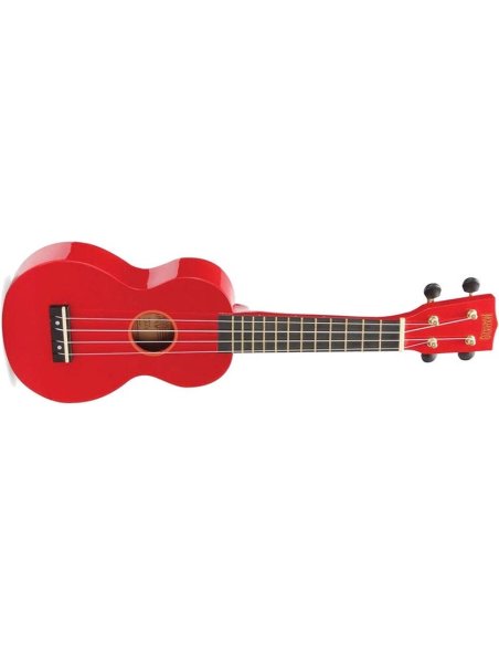 MAHALO UKULELE RAINBOW ROSSO + BORSA MR1-RD
