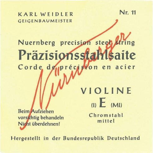 NUERNBERG PRAZISION VOLLKERN 3/4 MI ACCIAIO/CROMO