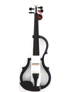 DOMUS VIOLINO SILENT DLX BIANCO 4/4 CON BORSA E ARCO