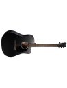 MARTIN DC-10E MODERN BLACK SATIN SPRUCE / SAPELE