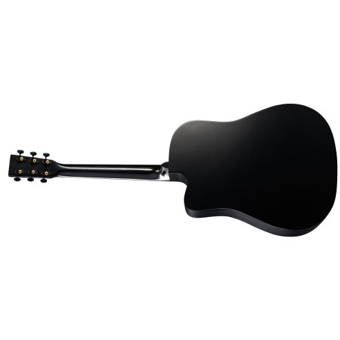 MARTIN DC-10E MODERN BLACK SATIN SPRUCE / SAPELE