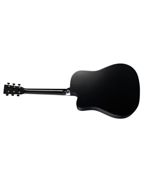 MARTIN DC-10E MODERN BLACK SATIN SPRUCE / SAPELE