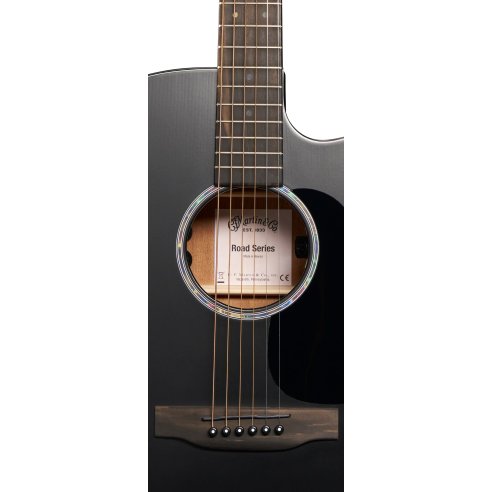 MARTIN DC-10E MODERN BLACK SATIN SPRUCE / SAPELE