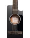 MARTIN DC-10E MODERN BLACK SATIN SPRUCE / SAPELE