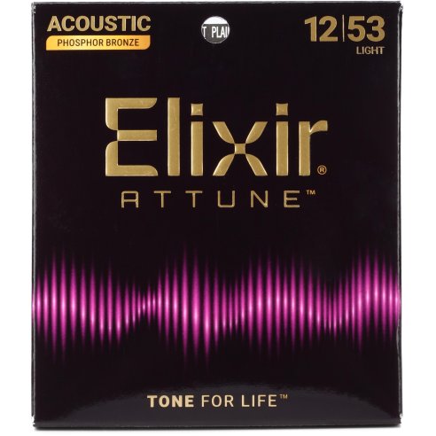 ELIXIR 21052 ATTUNE PHOSPHOR BRONZE 12-53
