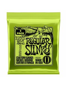 ERNIE BALL 3221 REGULAR SLINKY 3-PACK