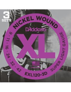 D'ADDARIO EXL120-3D