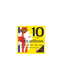 ROTOSOUND R10-2 10/46 2 X SET CHITARRA ELETTRICA