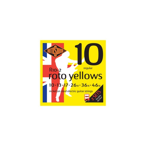 ROTOSOUND R10-2 10/46 2 X SET CHITARRA ELETTRICA