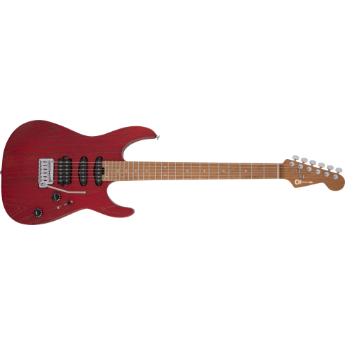 CHARVEL PRO MOD DK24 HSS 2PT CM RED ASH