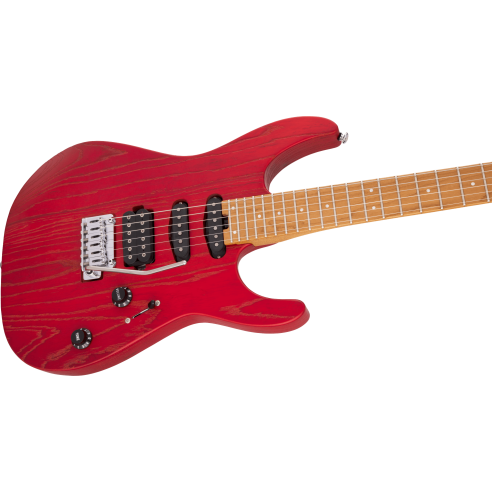 CHARVEL PRO MOD DK24 HSS 2PT CM RED ASH