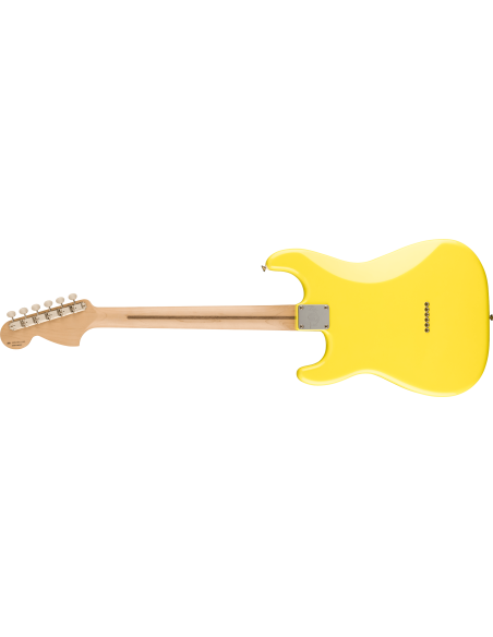 FENDER LTD STRAT TOM DELONGE GRAFFITI YELLOW