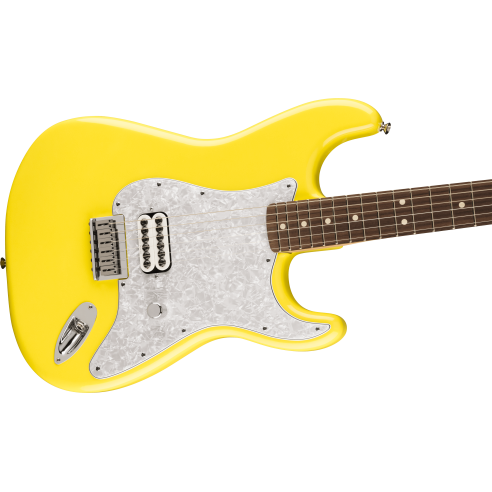 FENDER LTD STRAT TOM DELONGE GRAFFITI YELLOW