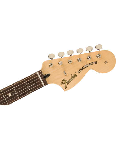FENDER LTD STRAT TOM DELONGE GRAFFITI YELLOW