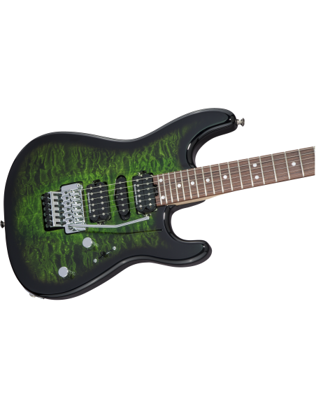 CHARVEL MJ SAN DIMAS S1 HSH FR PF QM MIDNIGHT GLOW