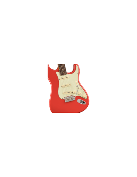 FENDER AM VINTAGE II 61 STRAT RW FIESTA RED