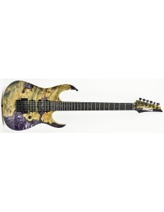 IBANEZ JCRG23G01 CUSTOM SHOP BUCKEYE BURL PURPLE RESIN TOP