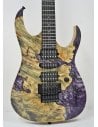IBANEZ JCRG23G01 CUSTOM SHOP BUCKEYE BURL PURPLE RESIN TOP