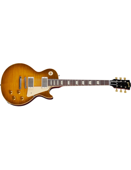 GIBSON '59 LES PAUL STANDARD REISSUE HEAVY AGED GOLDEN POPPY BURST
