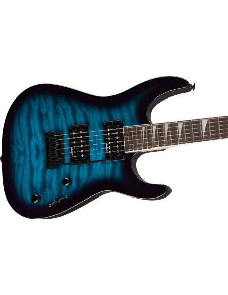 JACKSON JS20 DKQ 2PT TRASPARENT BLUE