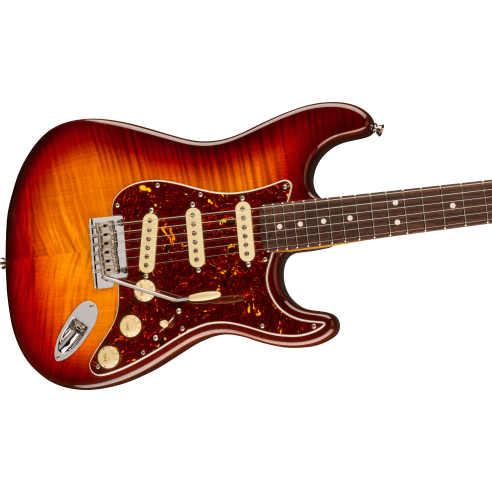 FENDER 70TH AM PRO II STRAT RW COMET BURST