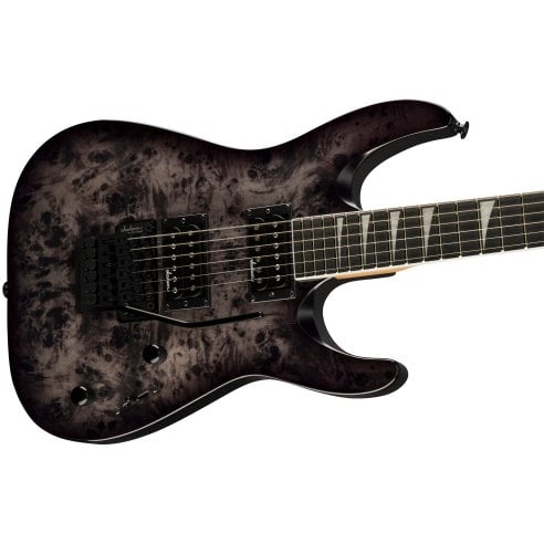 JACKSON JS32 DKAP TRANS BLACK