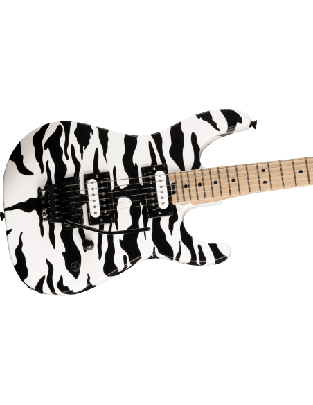CHARVEL PRO MOD DK SATCHEL SIGNATURE SATIN WHITE