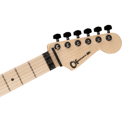 CHARVEL PRO MOD DK SATCHEL SIGNATURE SATIN WHITE