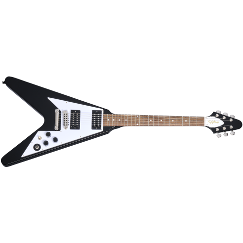 EPIPHONE KIRK HAMMETT 1979 FLYING V EBONY + CASE
