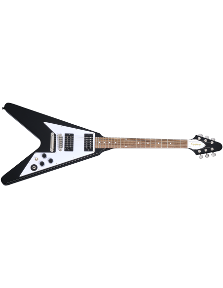 EPIPHONE KIRK HAMMETT 1979 FLYING V EBONY + CASE